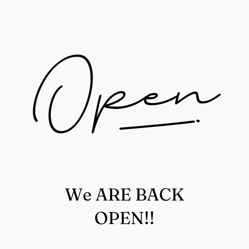 BACK OPEN SIGN